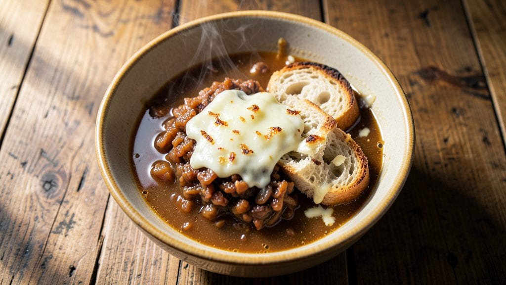 Applebee's French Onion Soup Copycat Recipe: Caramelized Onions and Gruyère Gold