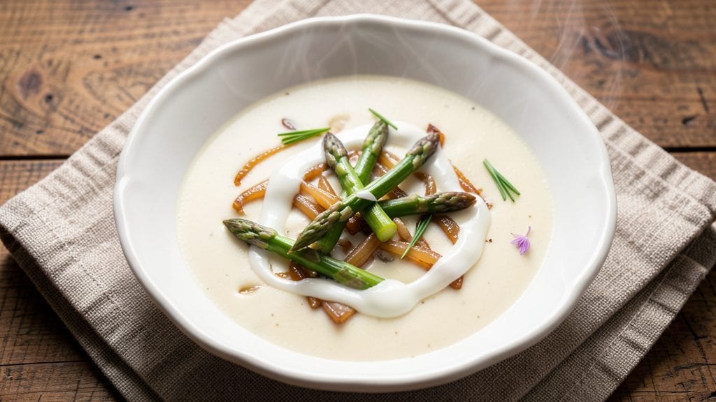 Barefoot Contessa Cream Of Asparagus Soup Recipe: Silky Smooth With Fresh Herb Finish