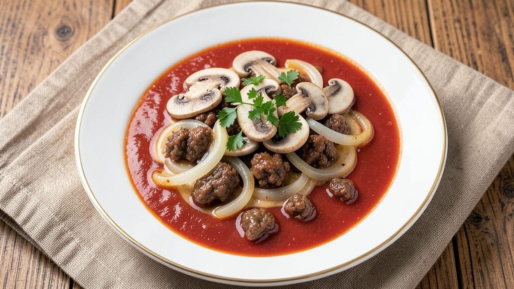 Campbell's Soup Stroganoff Recipe: Creamy Mushroom Sauce Over Tender Beef