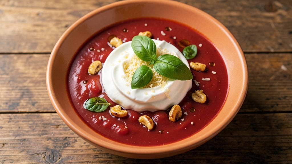 Carrabba's Soup Recipe: Creamy Roasted Garlic Tomato Delight