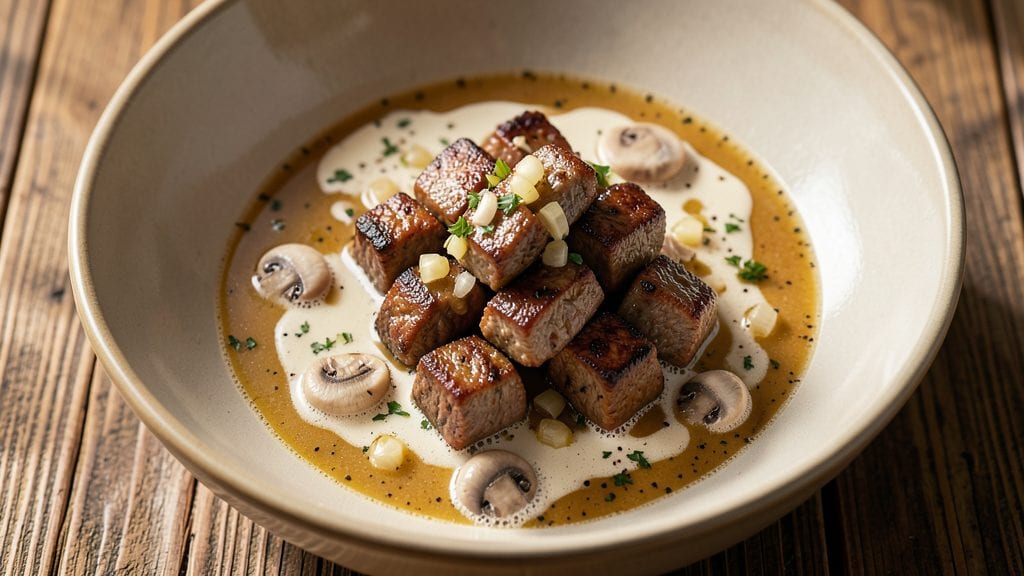Cubed Steak With Cream Of Mushroom Soup Recipe: One-Pan Creamy Comfort