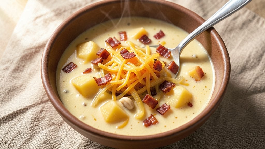 Marie Callender's Potato Cheese Soup Copycat Recipe: Velvety Texture With Hidden Bacon Bite
