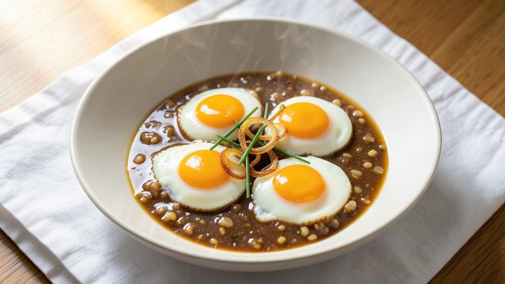 Stewed Eggs Recipe: Silky Yolk Magic in Creamy Sauce